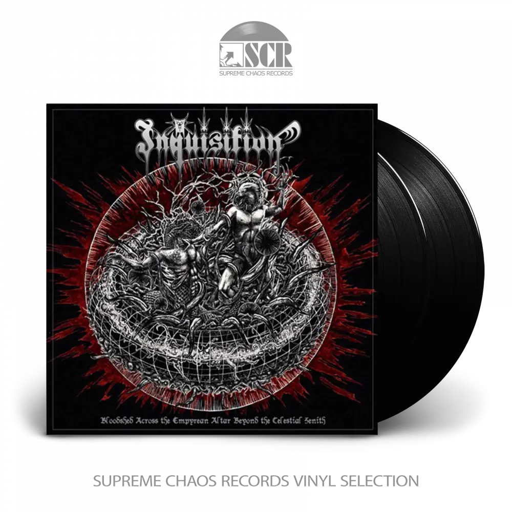 INQUISITION - Bloodshed Across The Empyrean Altar Beyond The Celestial Zenith · BLACK 2LP INQUISITION - Bloodshed Across The Empyrean Altar Beyond The Celestial Zenith · BLACK 2LP (Black Metal Vinyl)