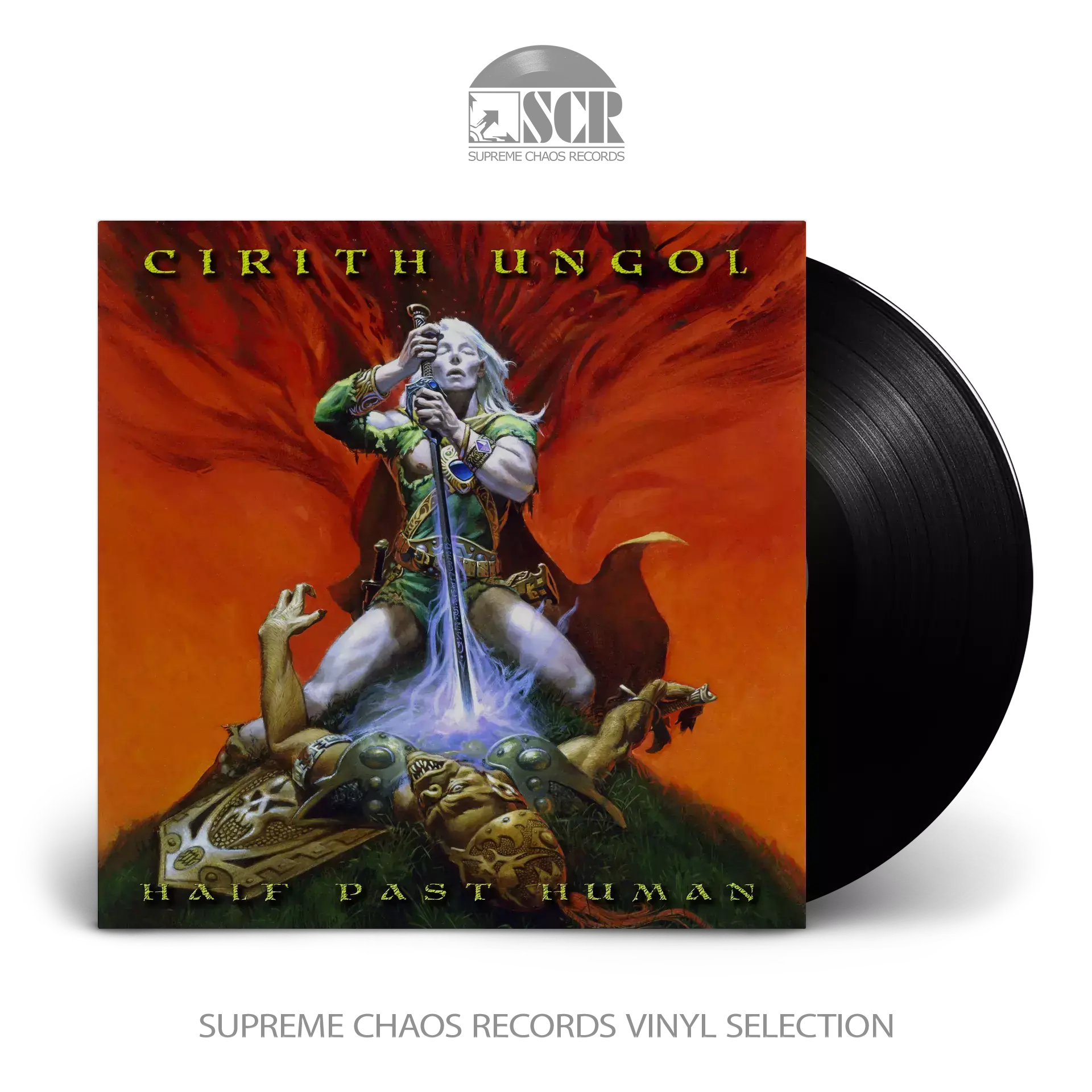 CIRITH UNGOL - Half Past Human · BLACK LP (Heavy Metal Vinyl)