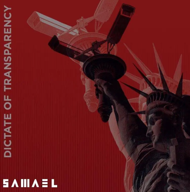 SAMAEL - Dictate of Transparency · RED 7" EP · Bild 1 SAMAEL - Dictate of Transparency · RED 7" EP (Heavy Metal Vinyl) · Bild 1