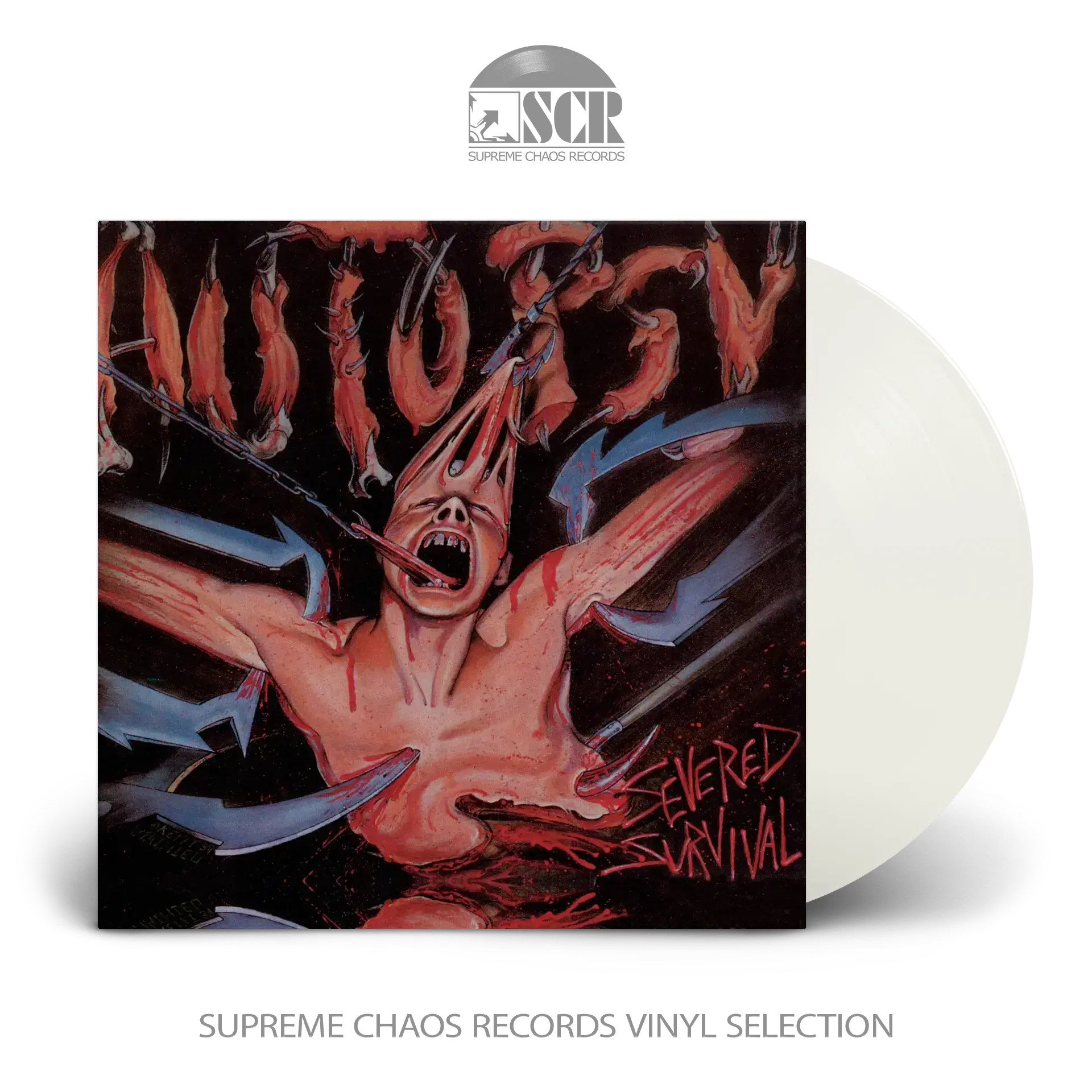 AUTOPSY · Severed Survival | CLEAR LP (Death Metal Vinyl)