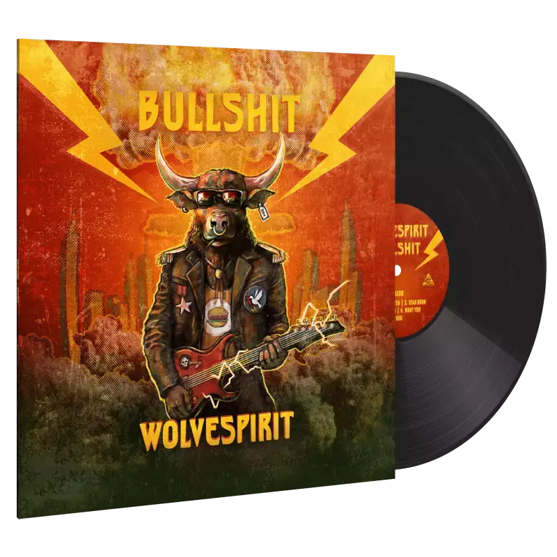 WOLVESPIRIT - Bullshit · BLACK LP WOLVESPIRIT - Bullshit · BLACK LP (Hard Rock Vinyl)