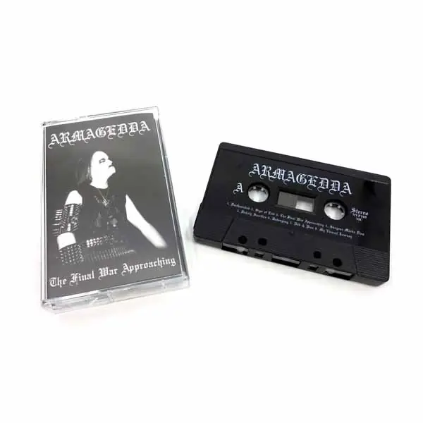 ARMAGEDDA · The Final War Approaching | BLACK TAPE ARMAGEDDA · The Final War Approaching | BLACK TAPE (Black Metal Tapes)
