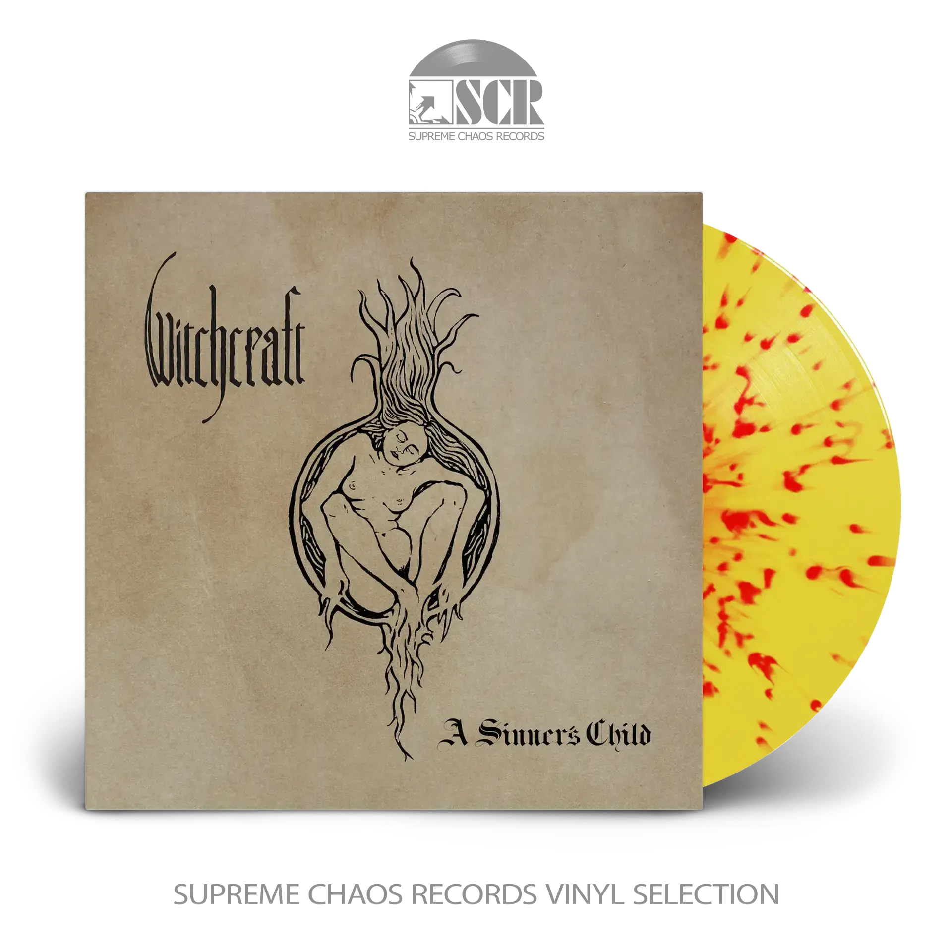 WITCHCRAFT · A Sinner's Child | SPLATTER LP (Heavy Metal/Hard Rock Vinyl)