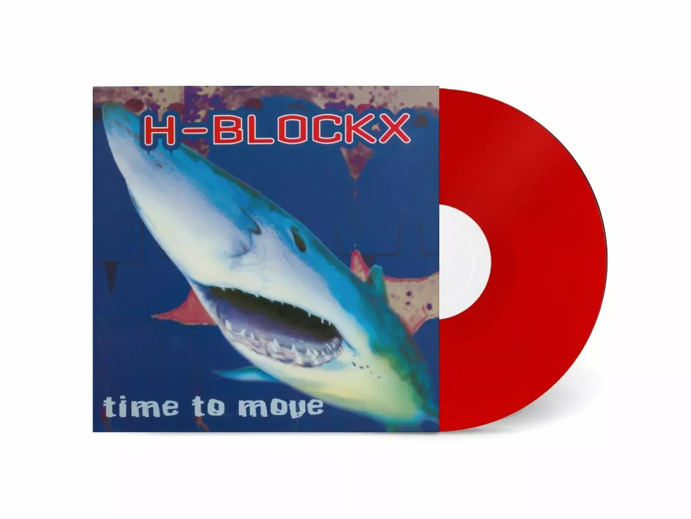H-BLOCKX - Time To Move · RED LP (Crossover Vinyl)