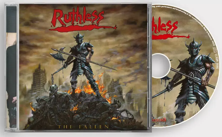 RUTHLESS - The Fallen · CD RUTHLESS - The Fallen · CD (Heavy Metal CDs)