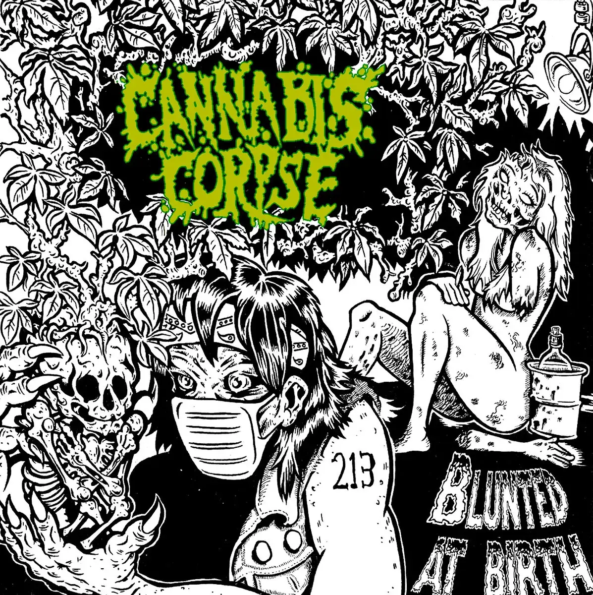 CANNABIS CORPSE - Blunted At Birth · BLACK LP (Death Metal Vinyl) · Bild 1