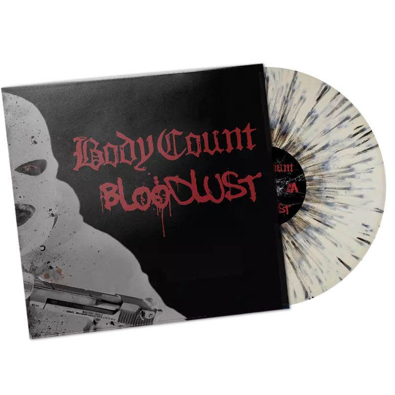 BODY COUNT - Bloodlust · BLACK/WHITE SPLATTER LP BODY COUNT - Bloodlust · BLACK/WHITE SPLATTER LP (Crossover/Heavy Metal Vinyl)
