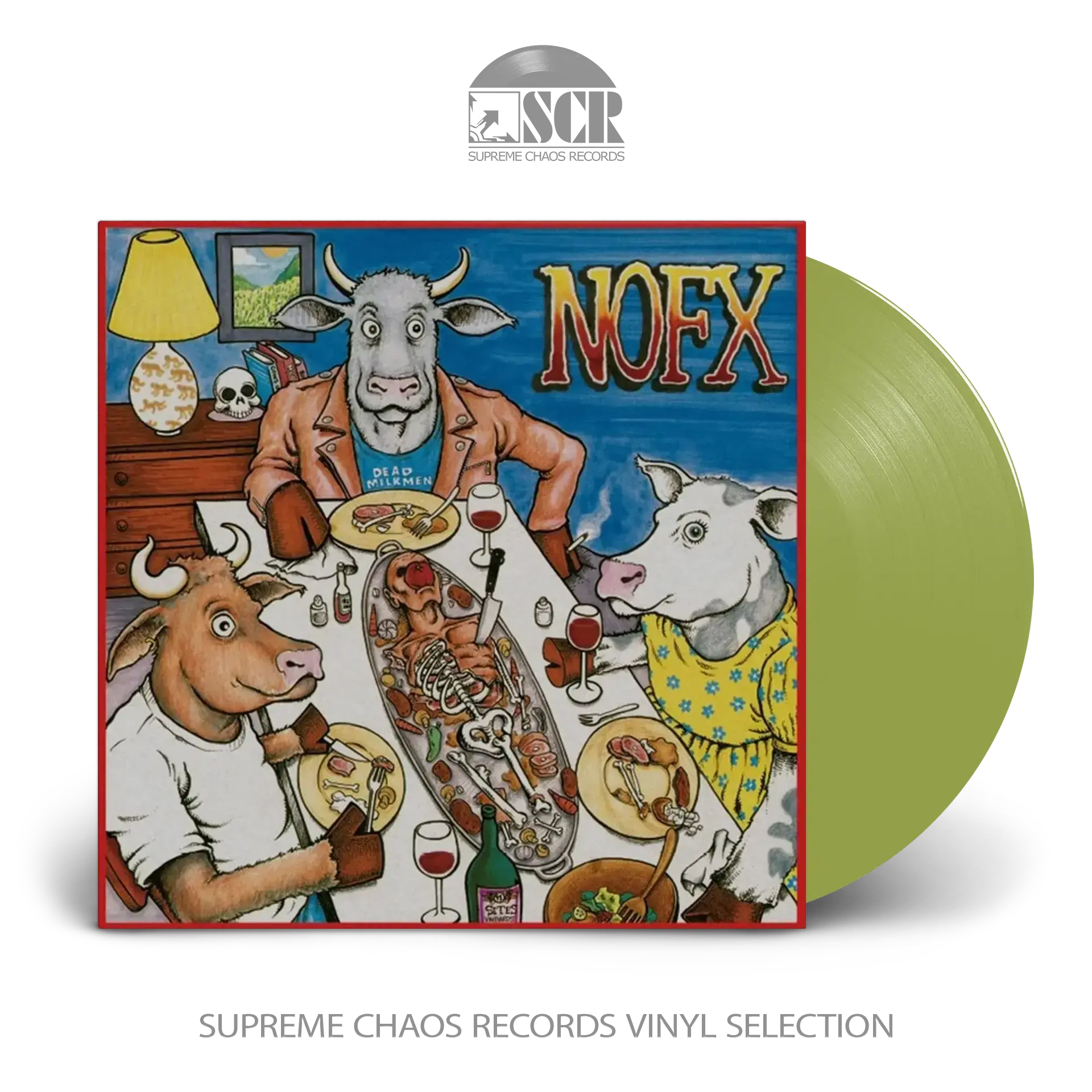 NOFX · Liberal Animation | GREEN LP (Punk Rock Vinyl)