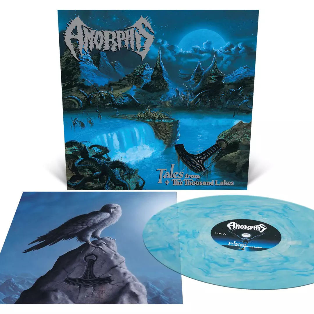 AMORPHIS - Tales From The Thousand LAKES [CLEAR/BLUE MARBLE] · LP (Death Metal Vinyl)