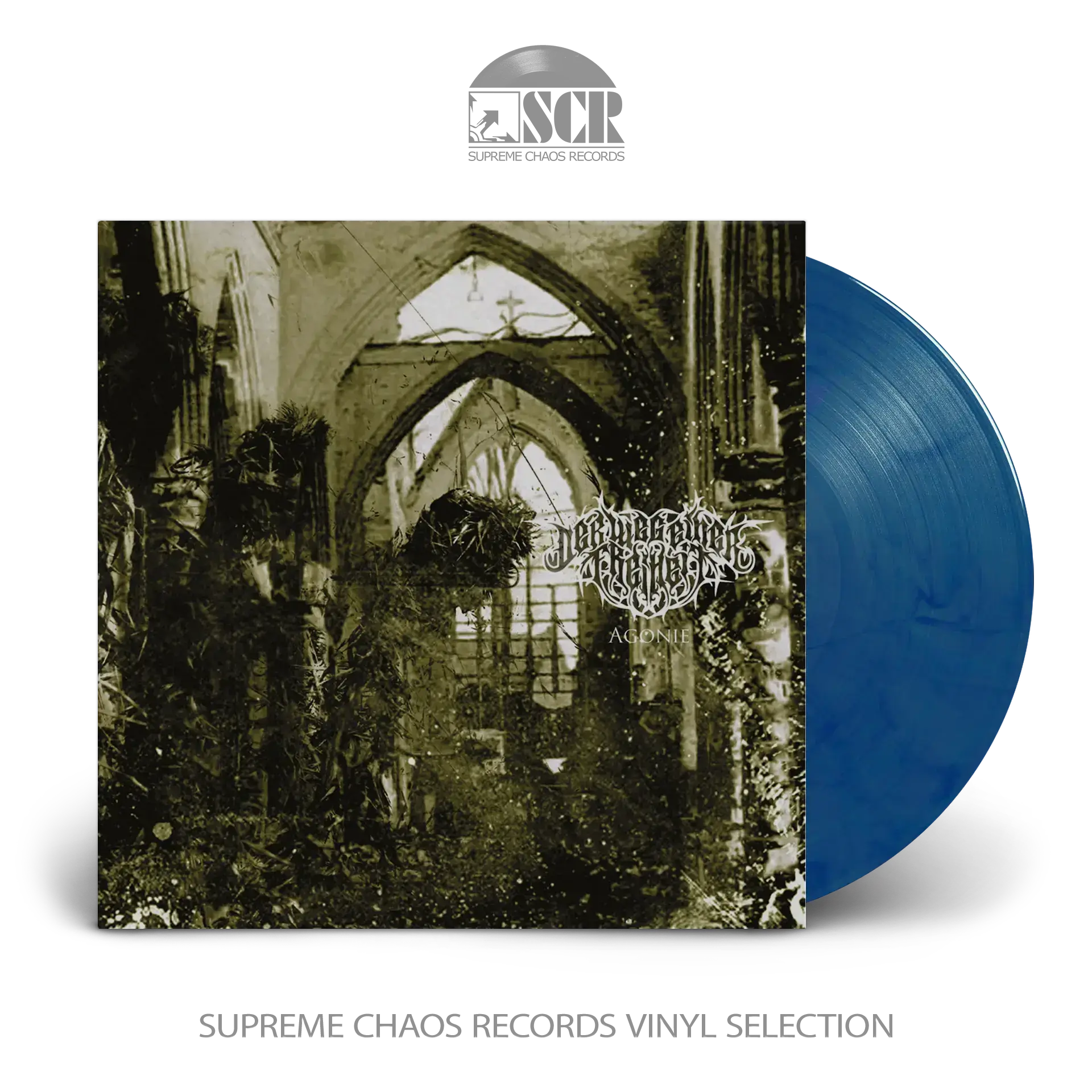 DER WEG EINER FREIHEIT · Agonie | CLEAR/RED/BLUE LP (Black Metal Vinyl)