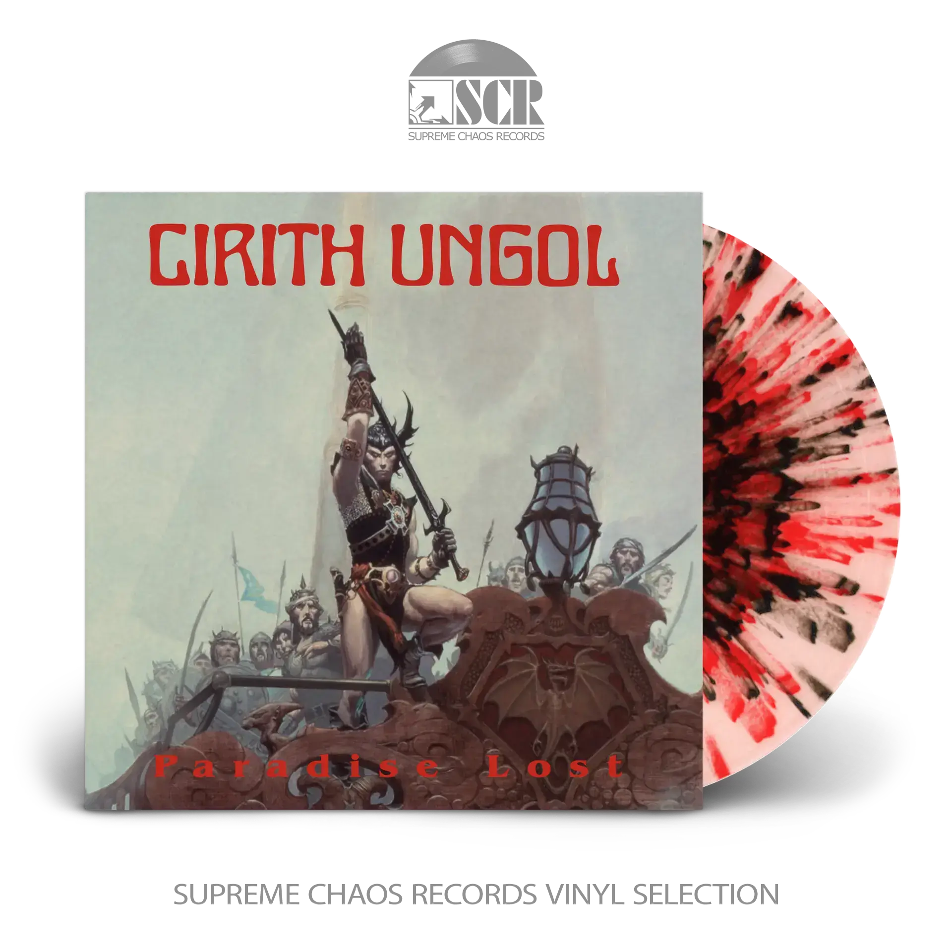 CIRITH UNGOL - Paradise Lost (Reissue) · CLEAR/RED/BLACK LP (Heavy Metal Vinyl)