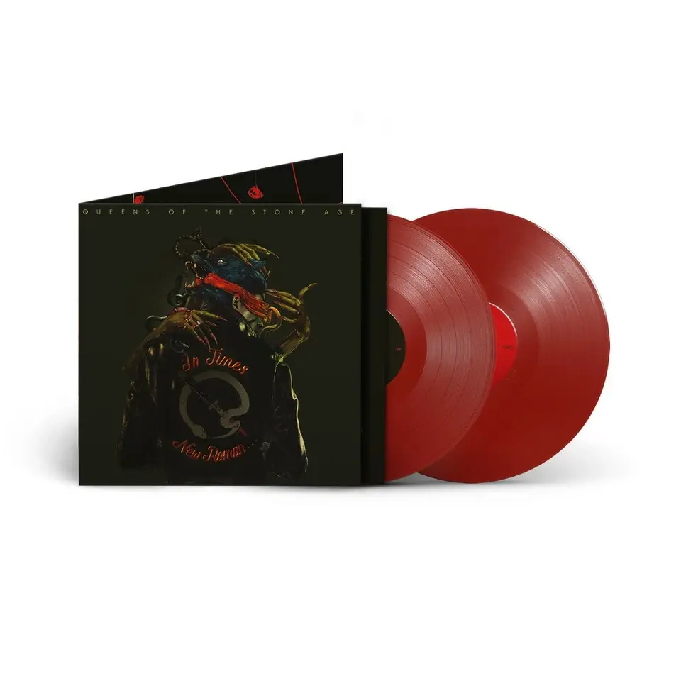 QUEENS OF THE STONE AGE · In Times New Roman... | RED 2LP QUEENS OF THE STONE AGE · In Times New Roman... | RED 2LP (Alternative Rock Vinyl)