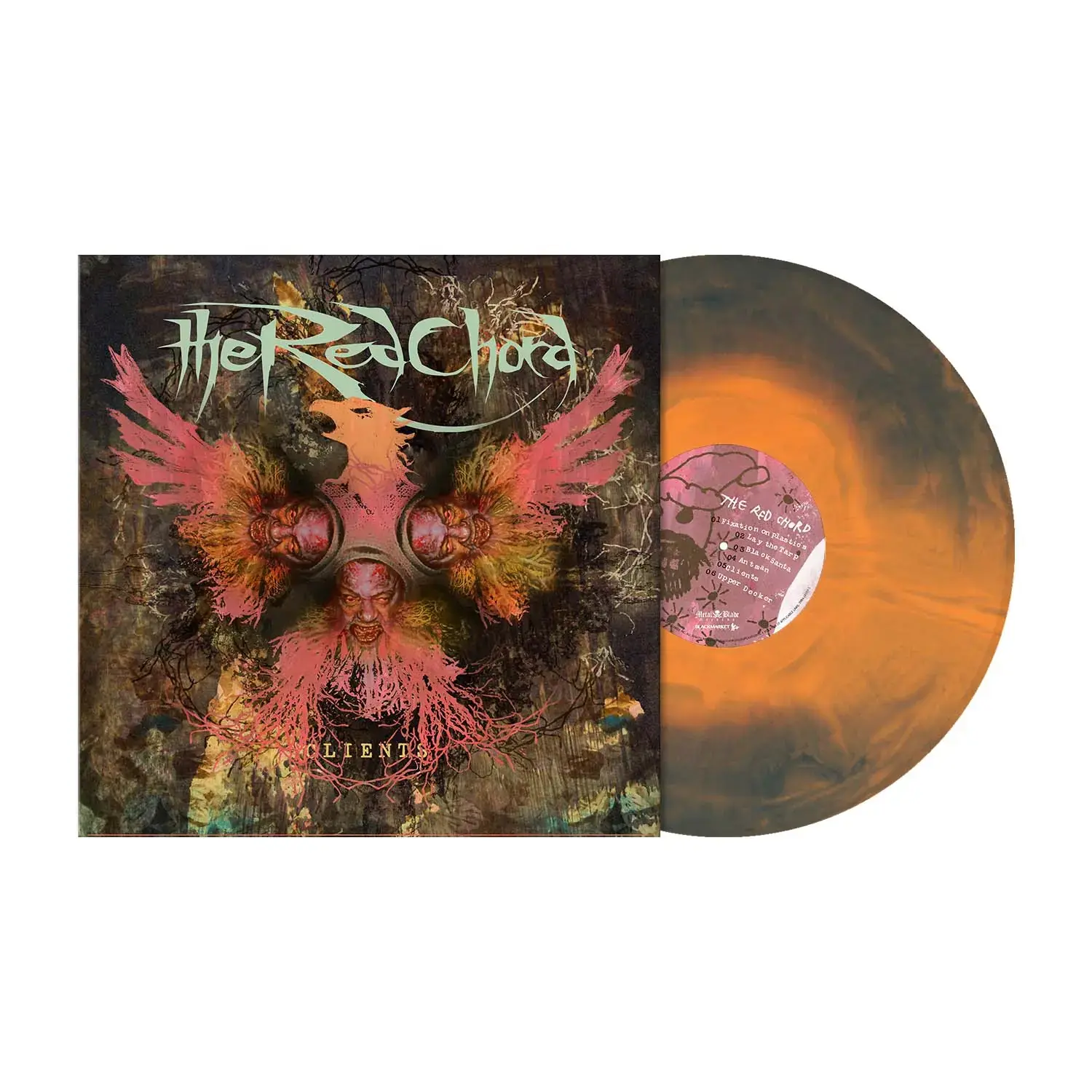 THE RED CHORD · Clients | ORANGE GREY BROWN HAZE LP THE RED CHORD · Clients | ORANGE GREY BROWN HAZE LP (Metalcore Vinyl)