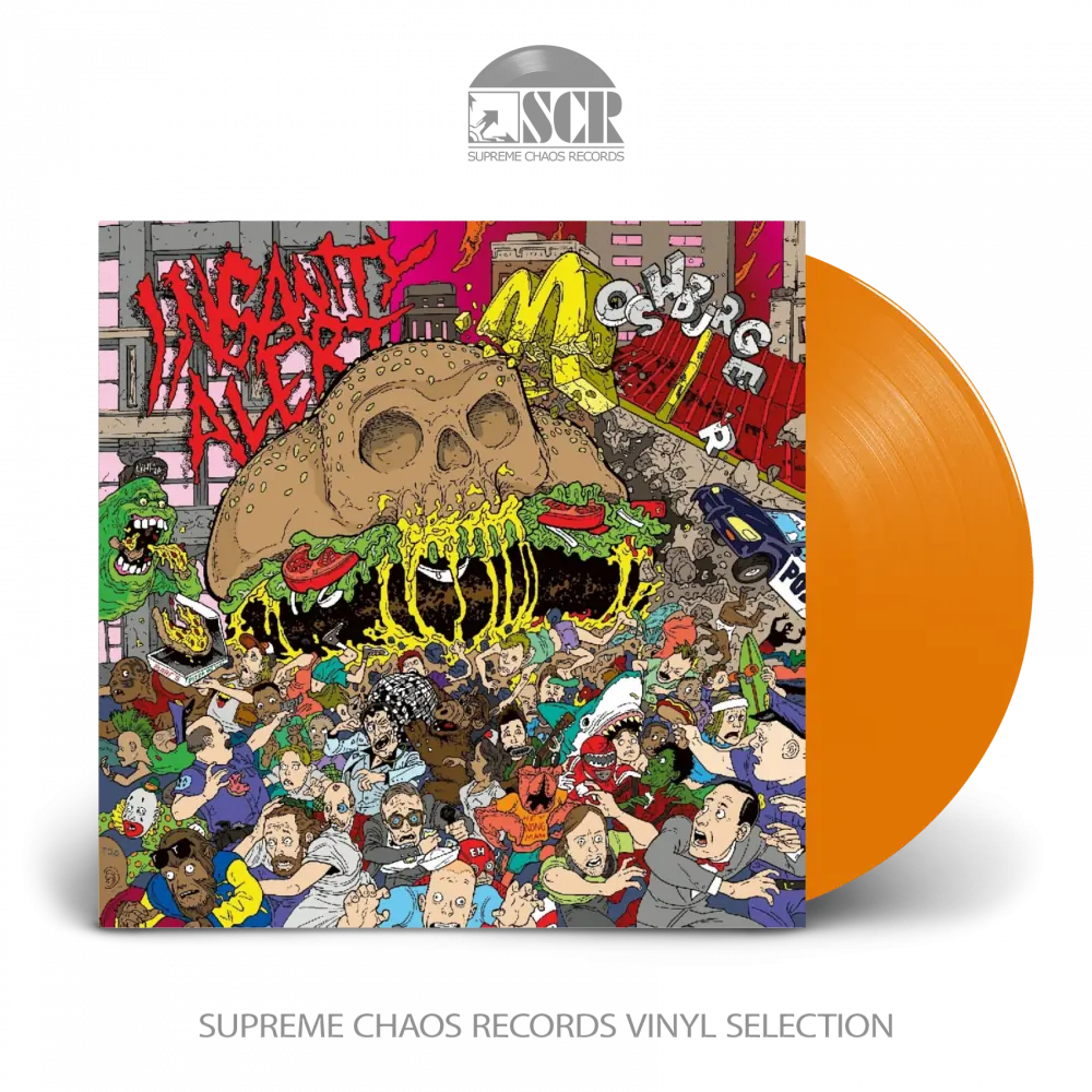 INSANITY ALERT - Moshburger · ORANGE LP INSANITY ALERT - Moshburger · ORANGE LP (Thrash Metal Vinyl)