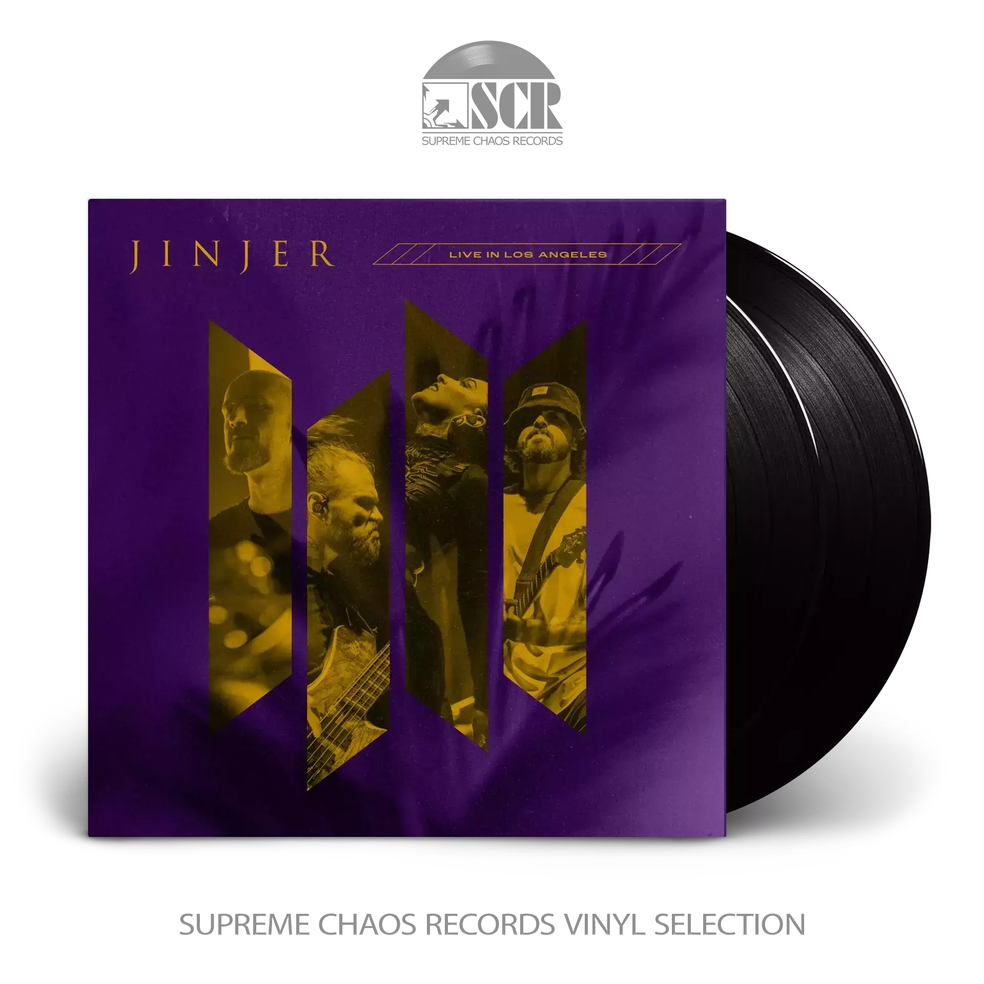 JINJER · Live In Los Angeles | BLACK 2LP JINJER · Live In Los Angeles | BLACK 2LP (Progressive Metal Vinyl)