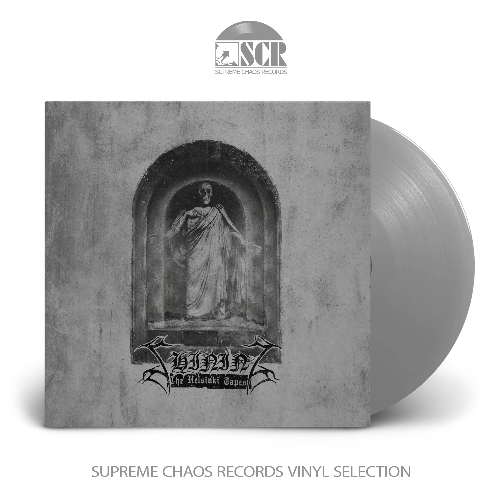 SHINING · The Helsinki Tapes | SILVER LP (Black Metal Vinyl)