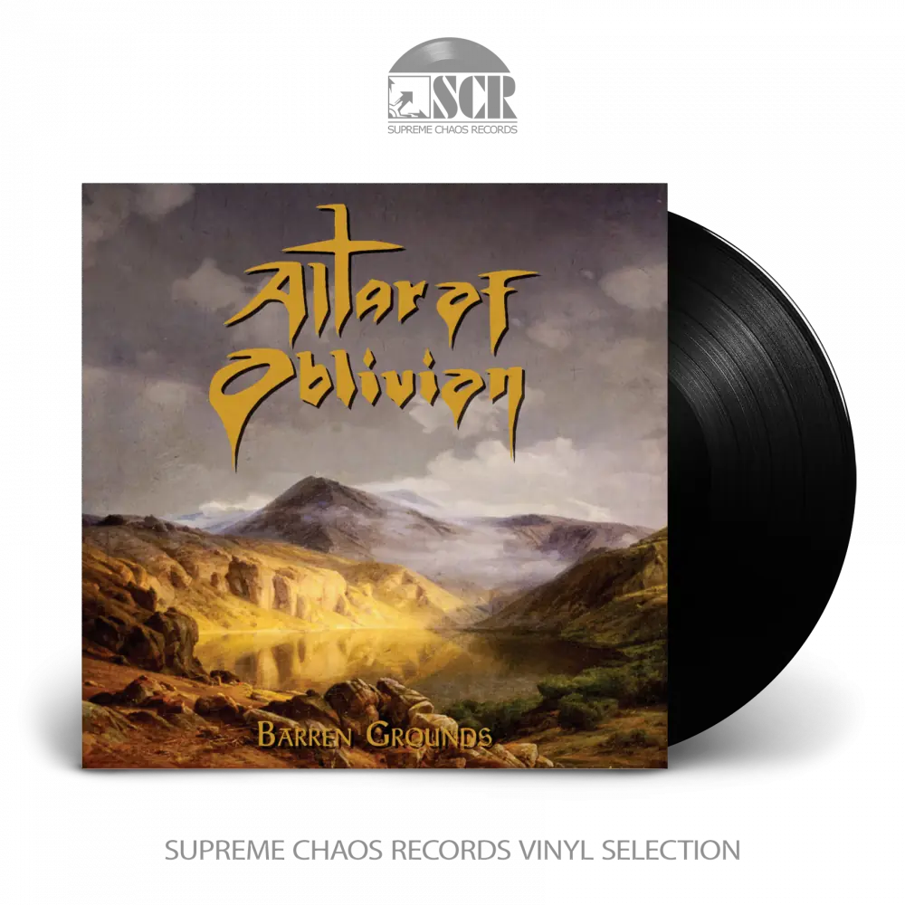 ALTAR OF OBLIVION - Barren Grounds · BLACK LP (Doom Metal Vinyl)