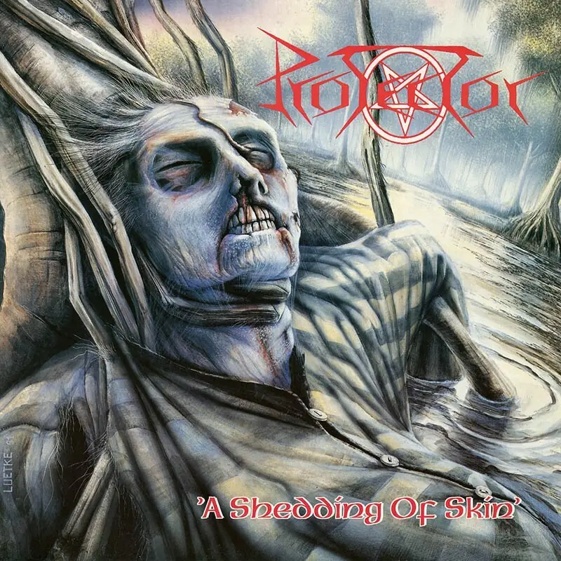 PROTECTOR - A Shedding Of Skin · BLACK LP (Thrash Metal Vinyl) · Bild 1