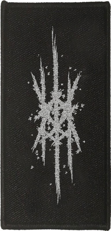 WIND IN HIS HAIR - New Logo Patch · PATCH (Black Metal Others)