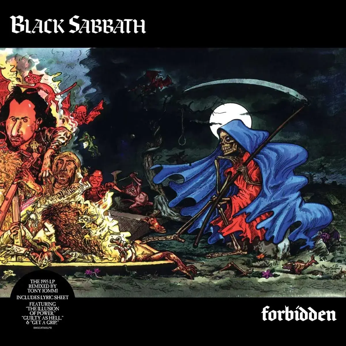 BLACK SABBATH - Forbidden (2024 Tony Iommi Remix LP) · BLACK LP · Bild 1 BLACK SABBATH - Forbidden (2024 Tony Iommi Remix LP) · BLACK LP (Heavy Metal/Hard Rock Vinyl) · Bild 1