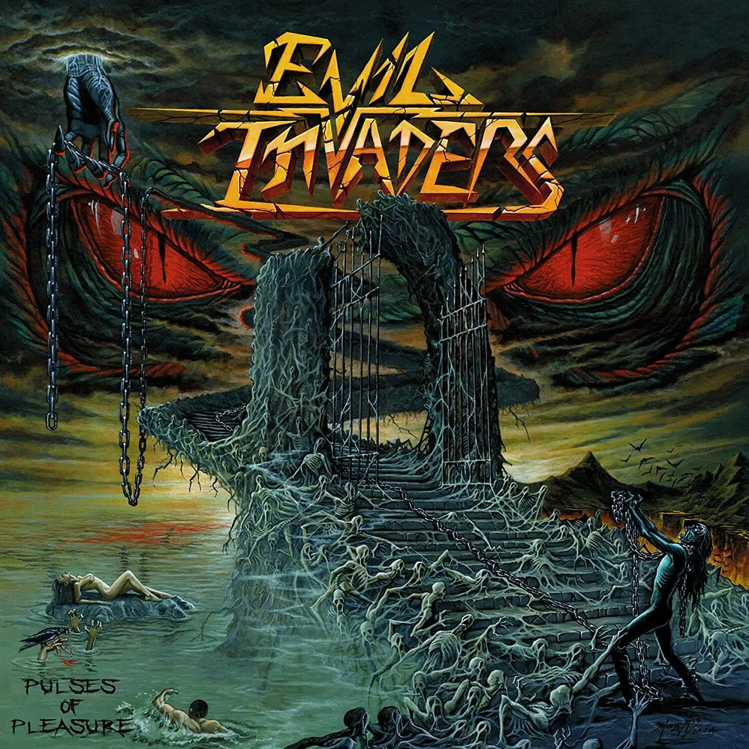 EVIL INVADERS - Pulses Of Pleasure · CD (Thrash Metal CDs)