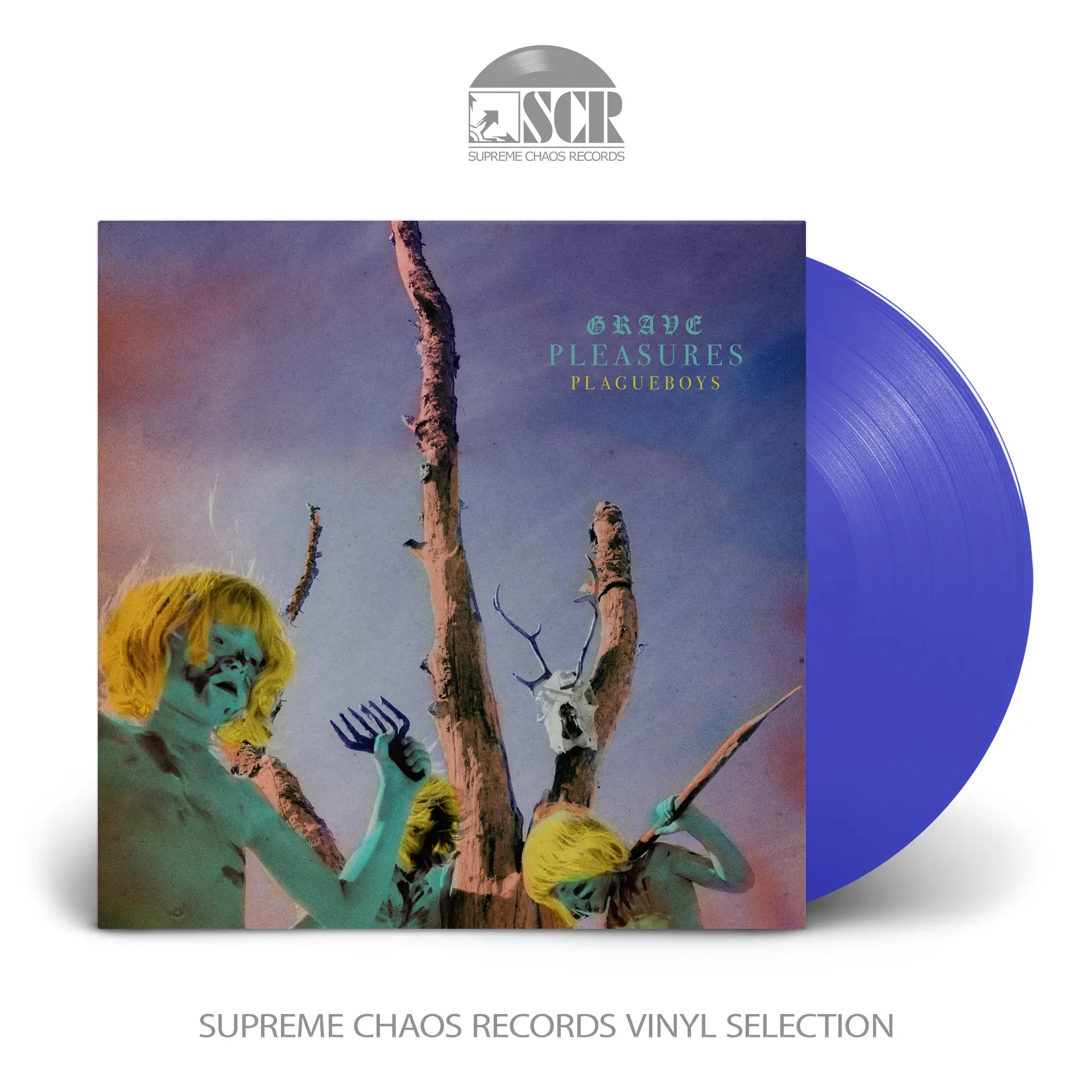 GRAVE PLEASURES - Plagueboys · BLUE LP (Hardrock Vinyl)
