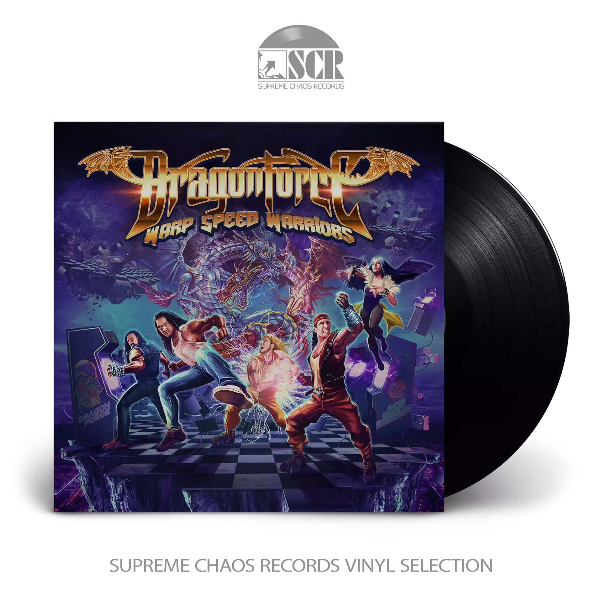 DRAGONFORCE - Warp Speed Warriors · BLACK LP DRAGONFORCE - Warp Speed Warriors · BLACK LP (Power Metal Vinyl)