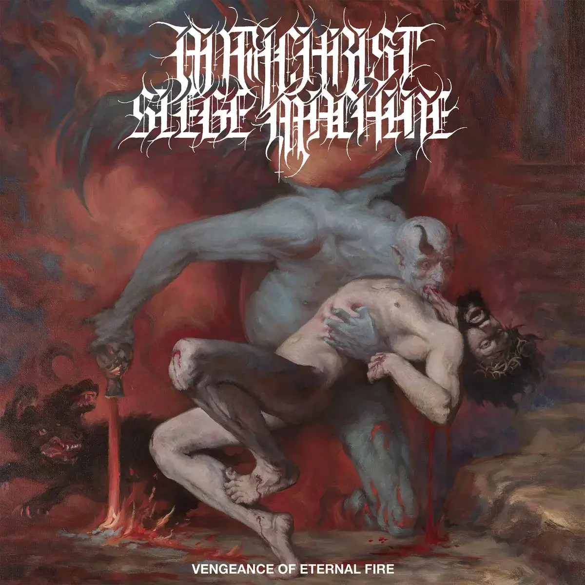 ANTICHRIST SIEGE MACHINE - Vengeance Of Eternal Fire · CD (Death Metal CDs)