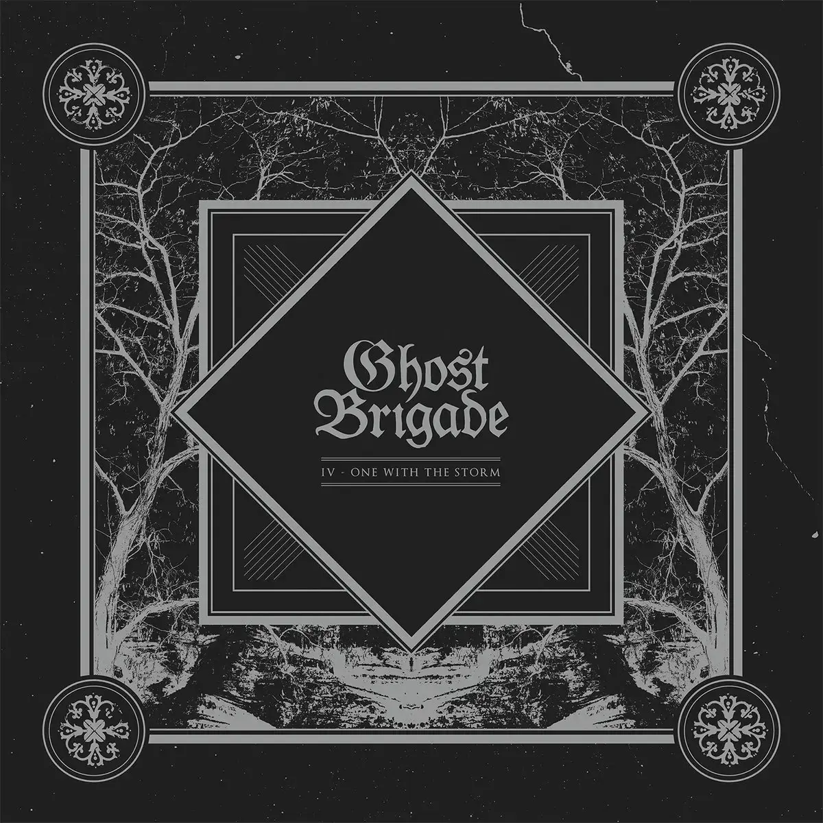 GHOST BRIGADE - IV - One With The Storm · SILVER/BLACK 2LP (Progressive Metal/Death Metal Vinyl) · Bild 1