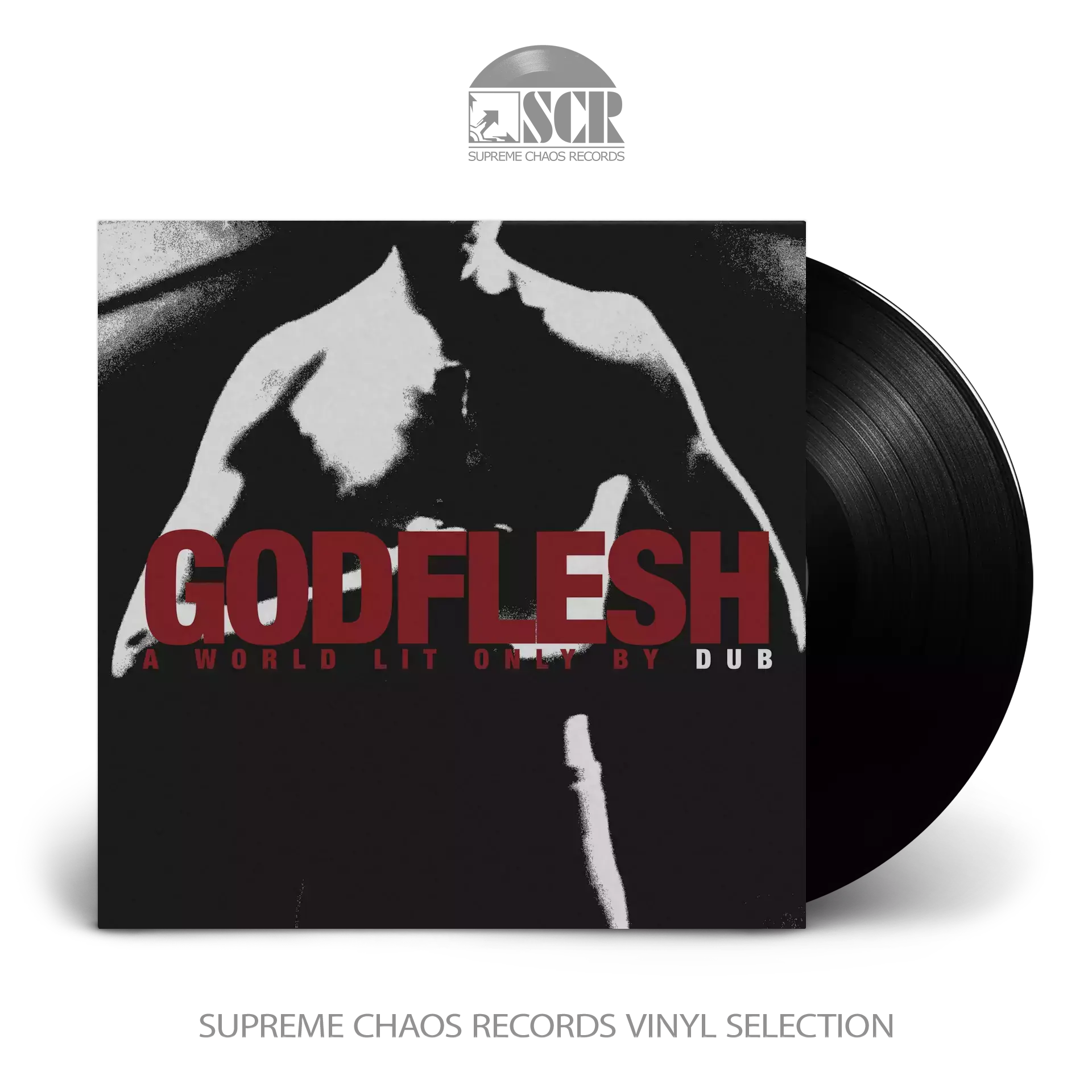 GODFLESH - A World Lit Only By Dub · BLACK LP (Industrial Metal Vinyl)