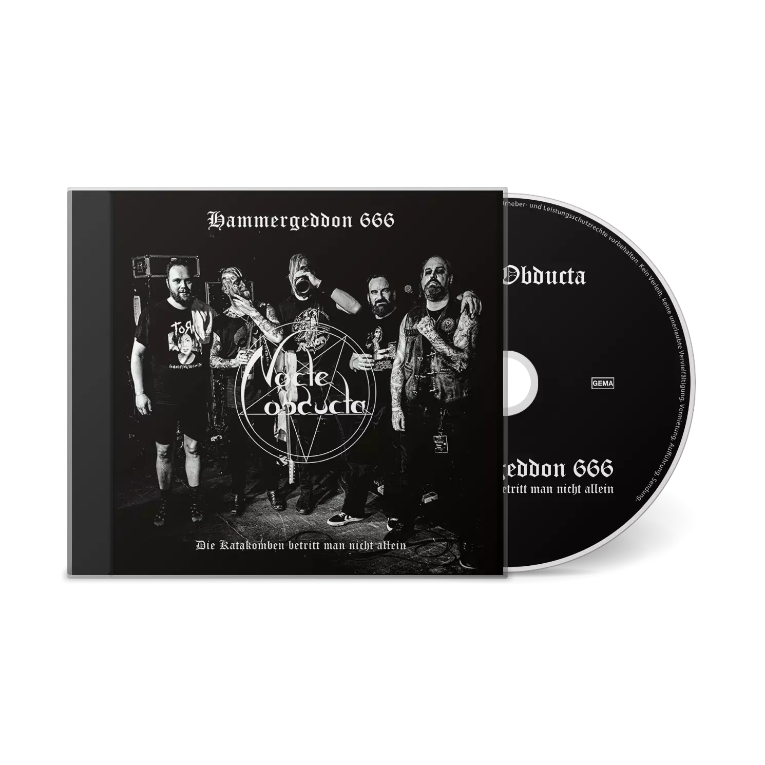 NOCTE OBDUCTA - Hammergeddon 666 · CD NOCTE OBDUCTA - Hammergeddon 666 · CD (Black Metal CDs)