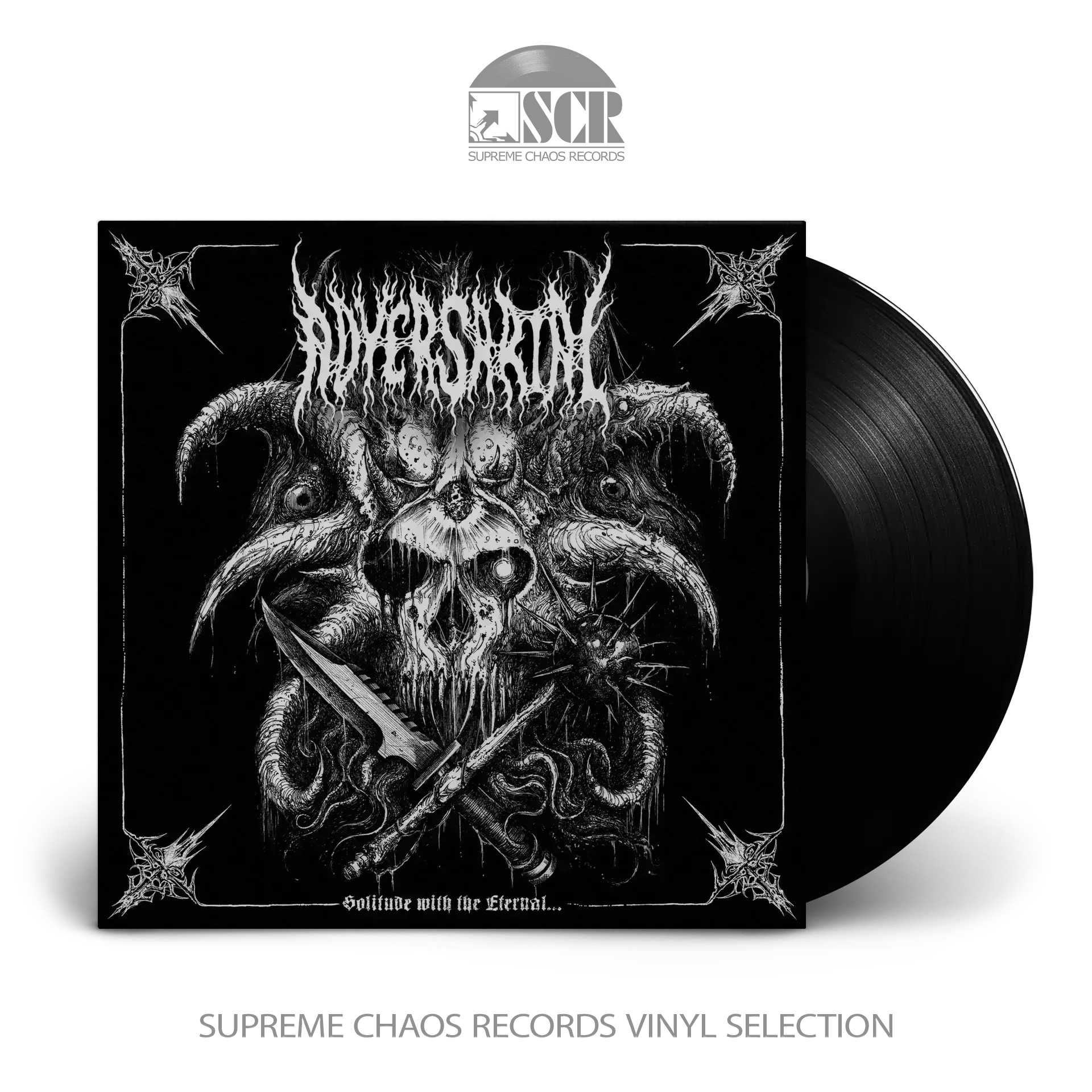 ADVERSARIAL · Solitude With The Eternal | BLACK LP ADVERSARIAL · Solitude With The Eternal | BLACK LP (Death Metal Vinyl)