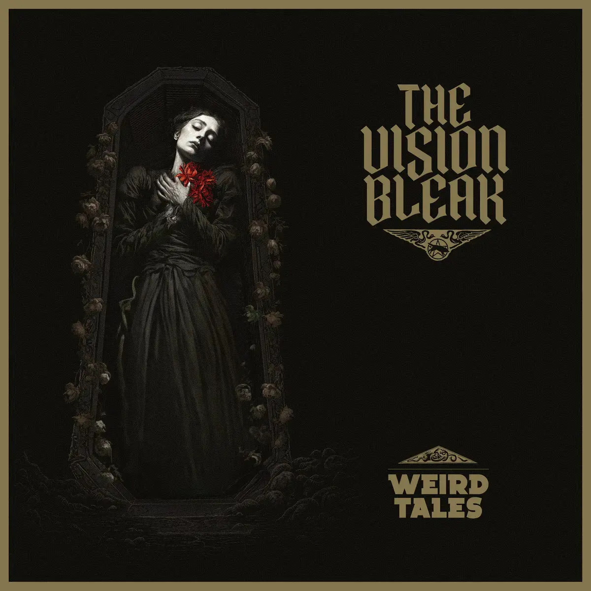 THE VISION BLEAK - Weird Tales · BLACK LP (Gothic Metal/Heavy Metal/Horror Metal Vinyl) · Bild 1