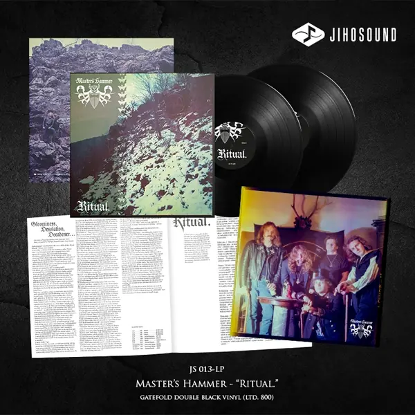 MASTER'S HAMMER · Ritual | BLACK DLP (Black Metal Vinyl)