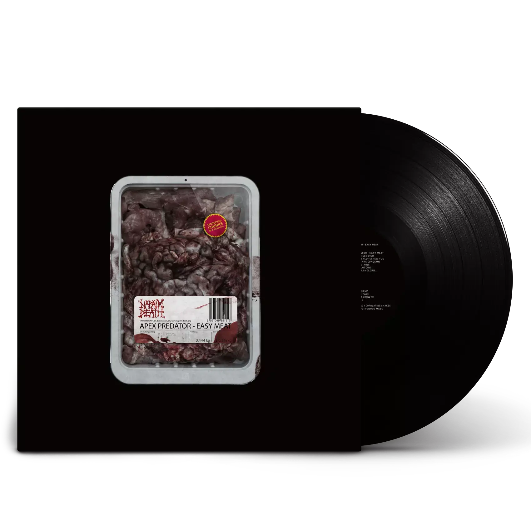 NAPALM DEATH - Apex Predator - Easy Meat · BLACK LP NAPALM DEATH - Apex Predator - Easy Meat · BLACK LP (Grindcore Vinyl)