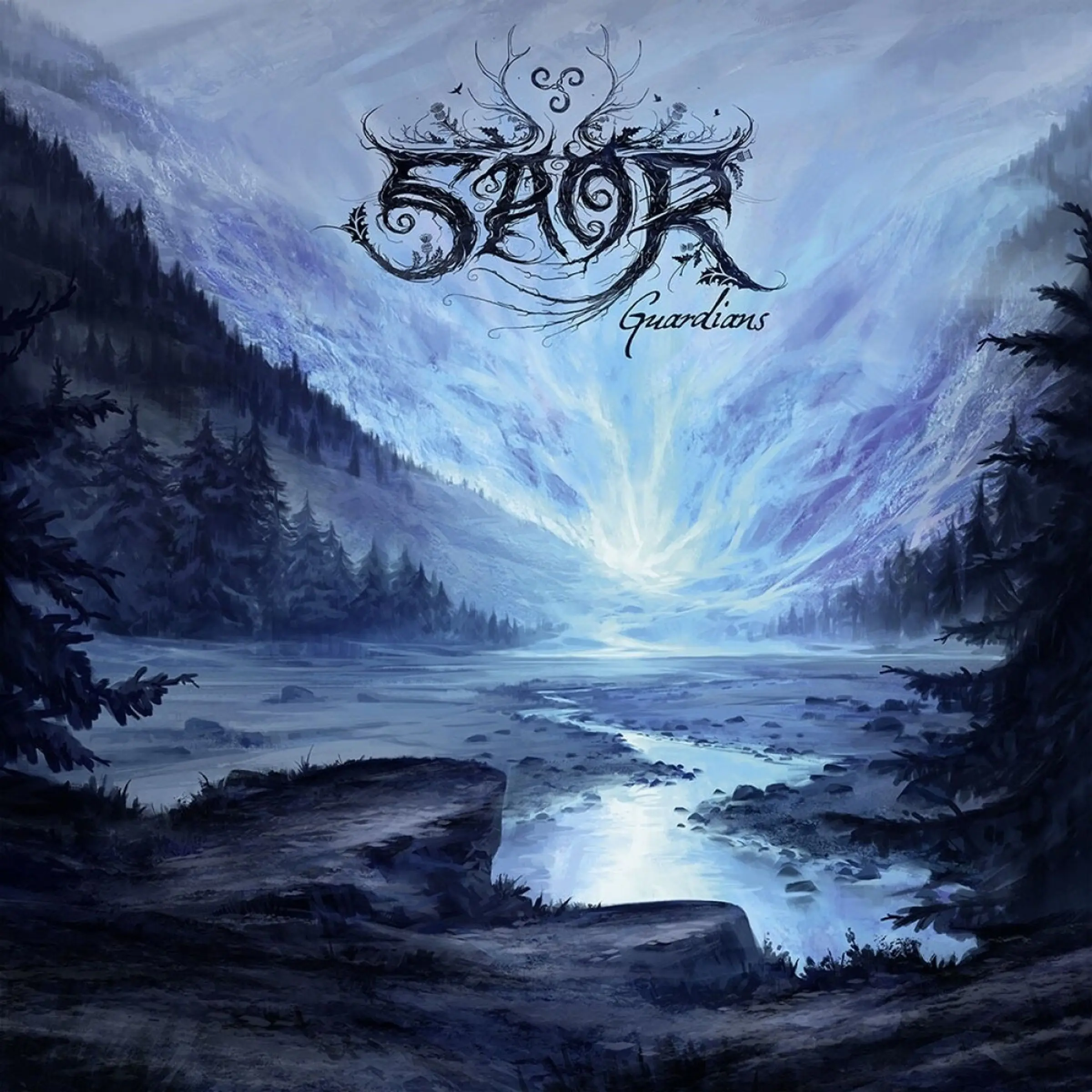 SAOR - Guardians · SILVER 2LP · Bild 1 SAOR - Guardians · SILVER 2LP (Black Metal Vinyl) · Bild 1
