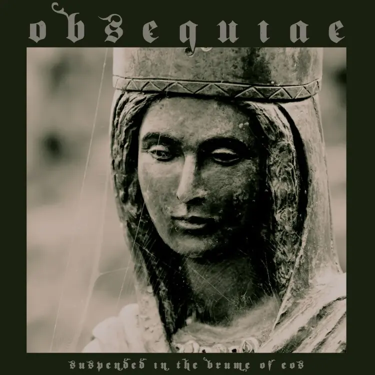 OBSEQUIAE - Suspended In The Brume Of Eos · SILVER/GREEN MERGE LP OBSEQUIAE - Suspended In The Brume Of Eos · SILVER/GREEN MERGE LP (Black Metal Vinyl)