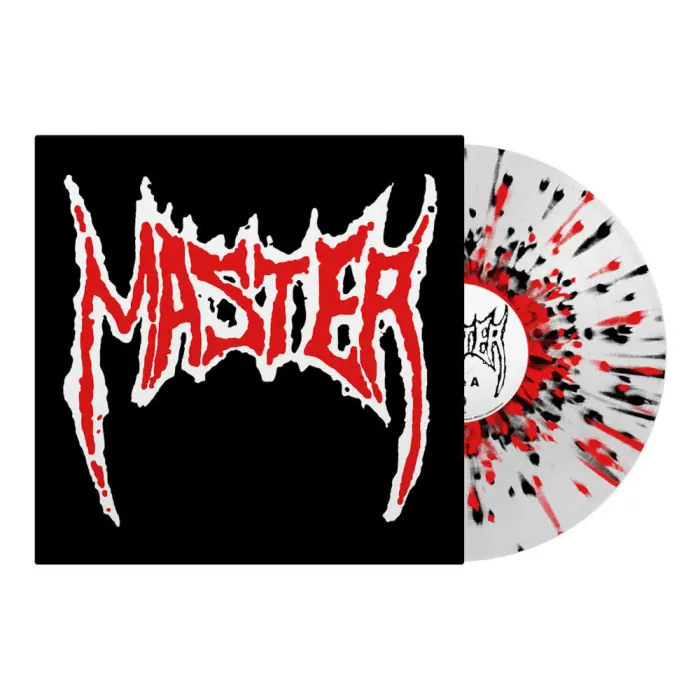 MASTER - Master · CLEAR RED BLACK SPLATTER LP MASTER - Master · CLEAR RED BLACK SPLATTER LP (Death Metal Vinyl)