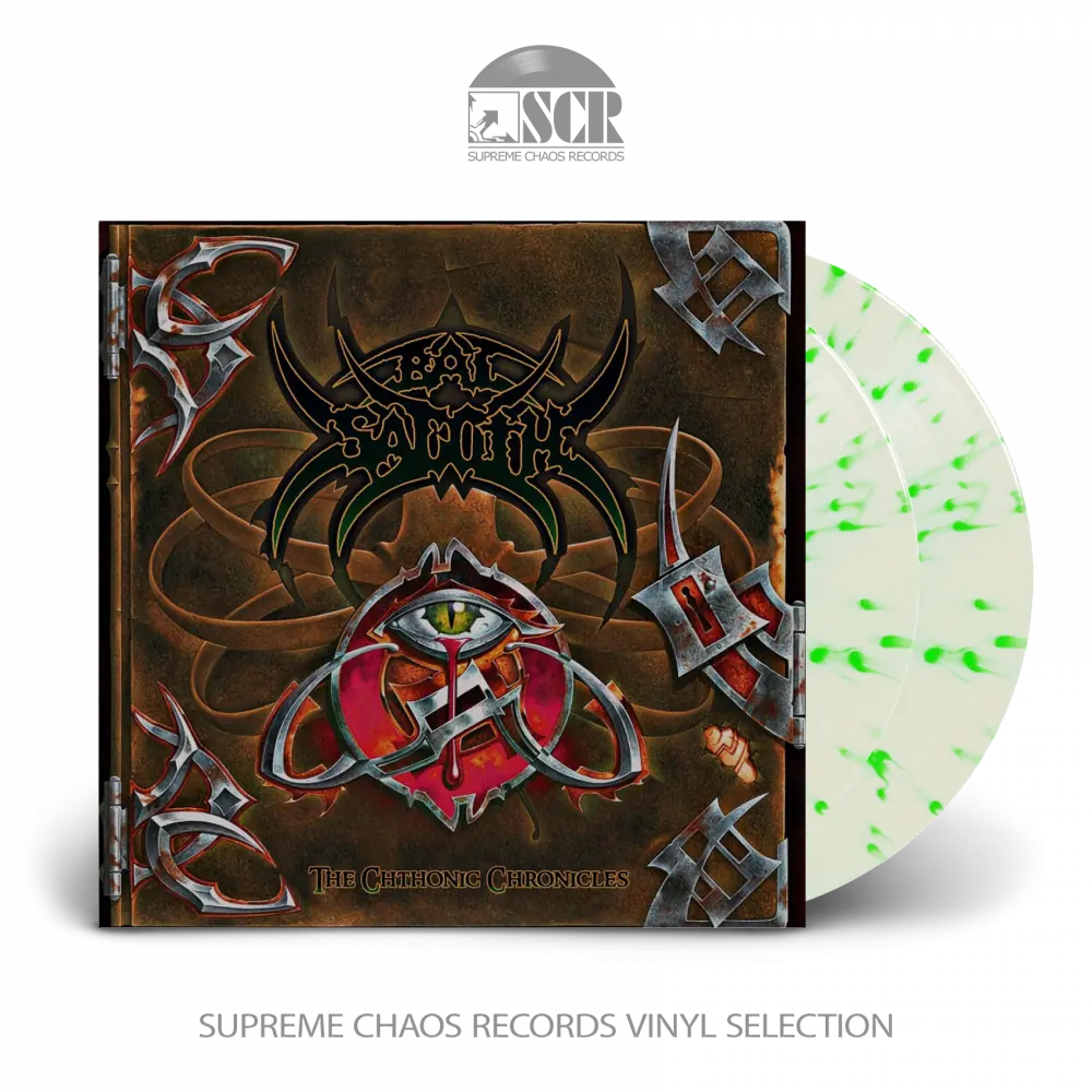BAL-SAGOTH - The Chthonic Chronicles · CLEAR/GREEN 2LP BAL-SAGOTH - The Chthonic Chronicles · CLEAR/GREEN 2LP (Black Metal/Symphonic Metal Vinyl)