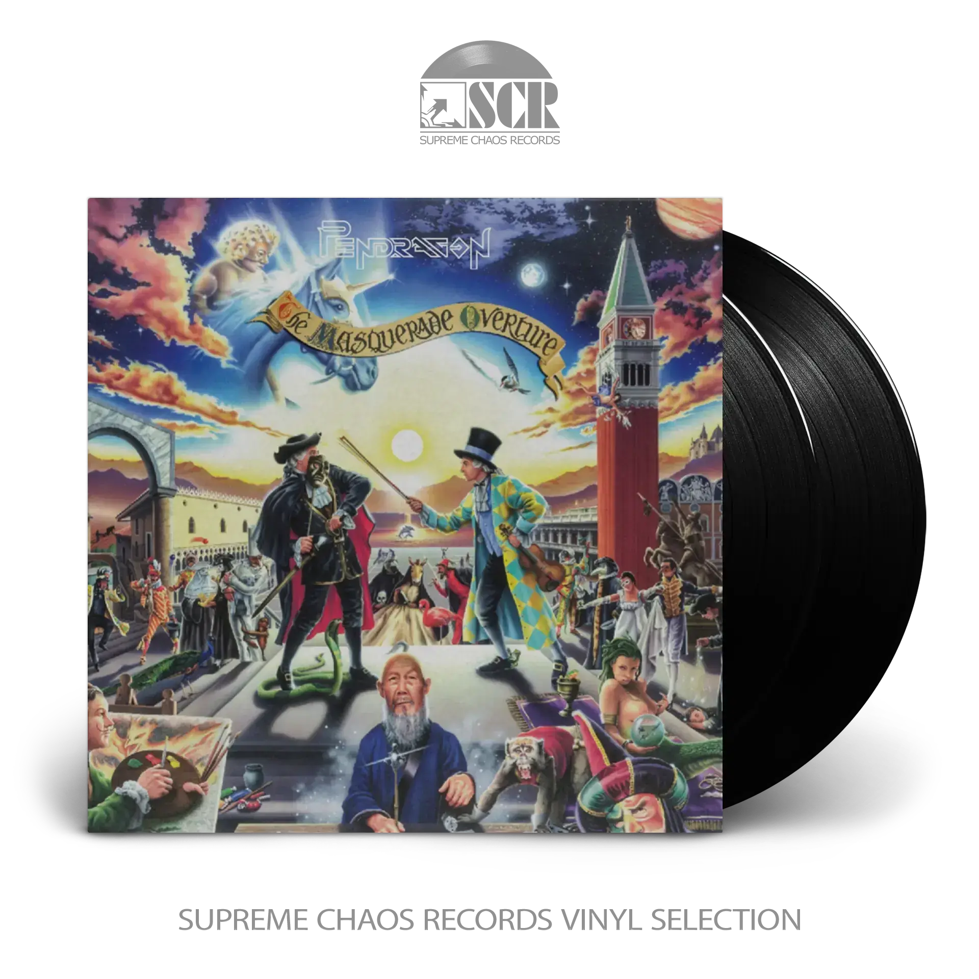 PENDRAGON · The Masquerade Overture | BLACK 2LP PENDRAGON · The Masquerade Overture | BLACK 2LP (Progressive Rock Vinyl)