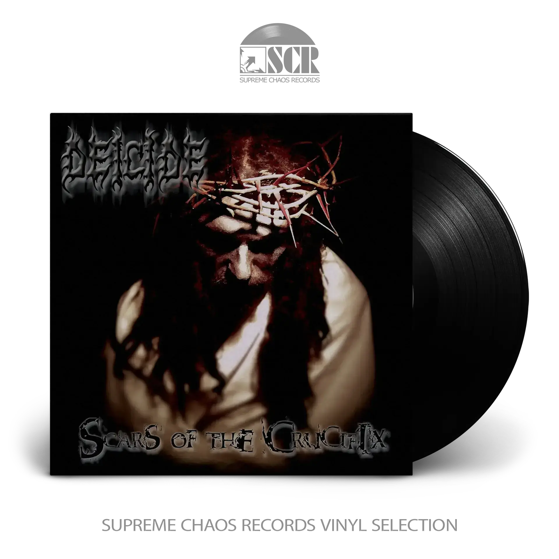DEICIDE - Scars Of The Crucifix · BLACK LP DEICIDE - Scars Of The Crucifix · BLACK LP (Death Metal Vinyl)
