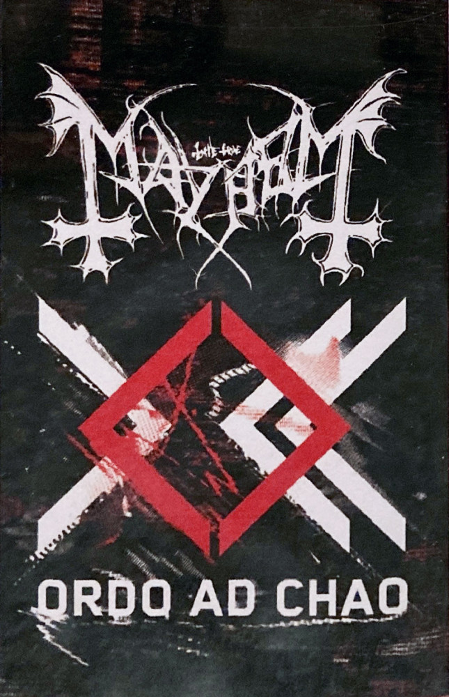 MAYHEM - Ordo Ad Chao · ORANGE TAPE CASS (Black Metal Tapes)
