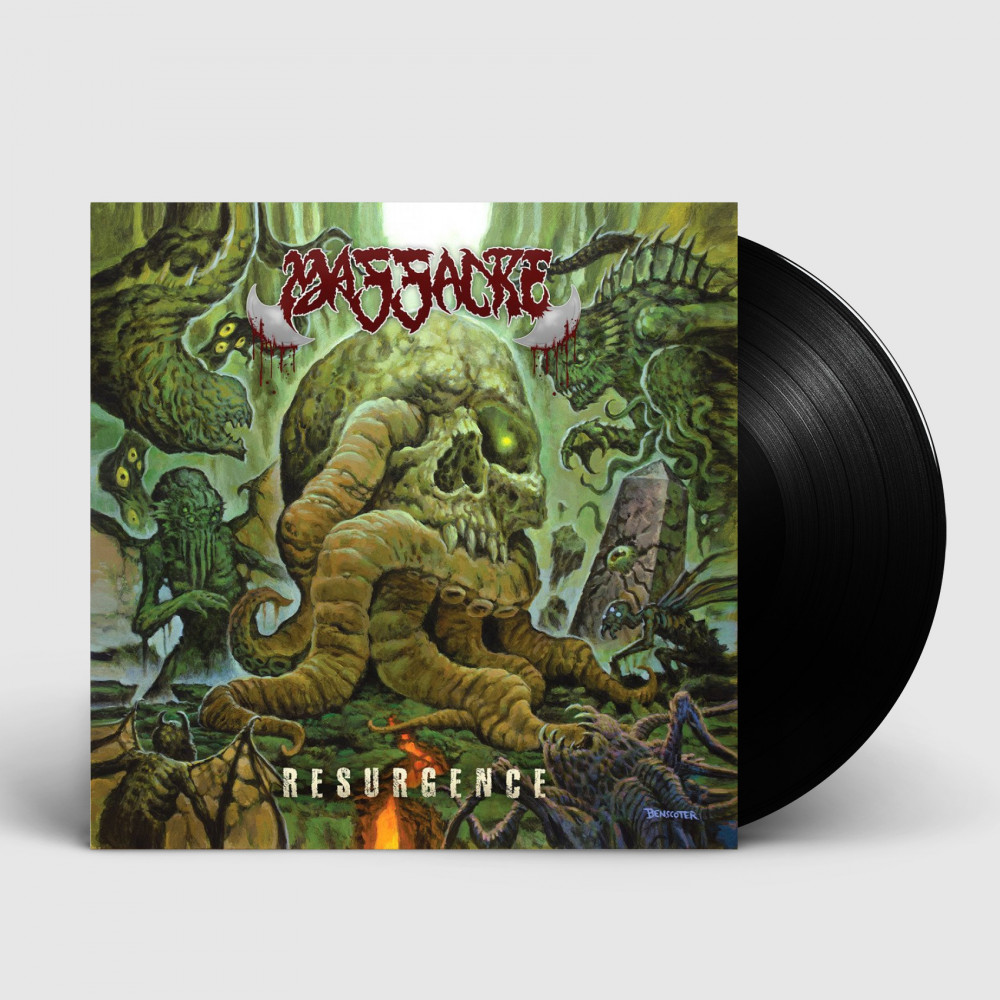 MASSACRE - Resurgence · BLACK LP MASSACRE - Resurgence · BLACK LP (Death Metal Vinyl)