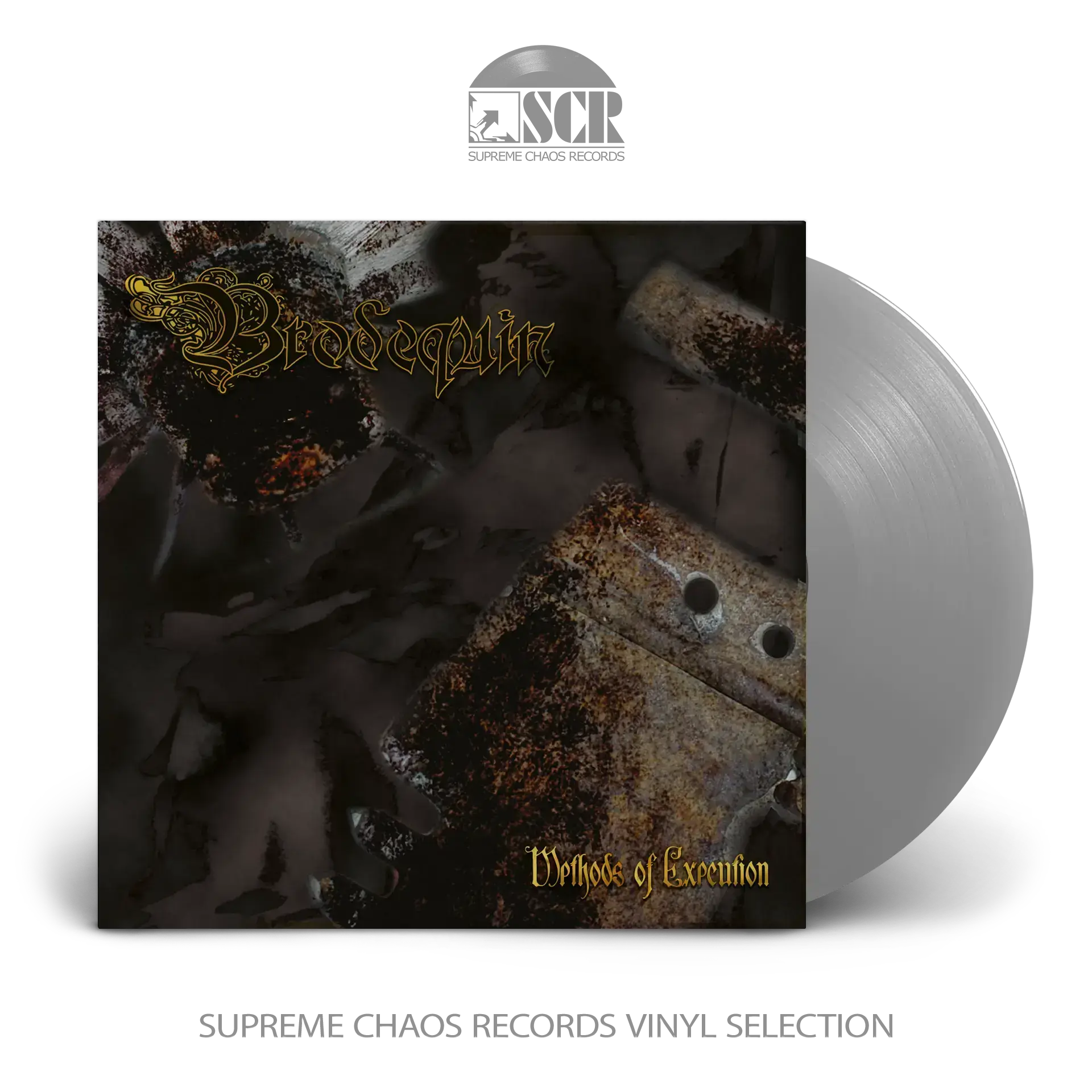 BRODEQUIN - Methods Of Execution · SILVER LP BRODEQUIN - Methods Of Execution · SILVER LP (Brutal Death Metal Vinyl)