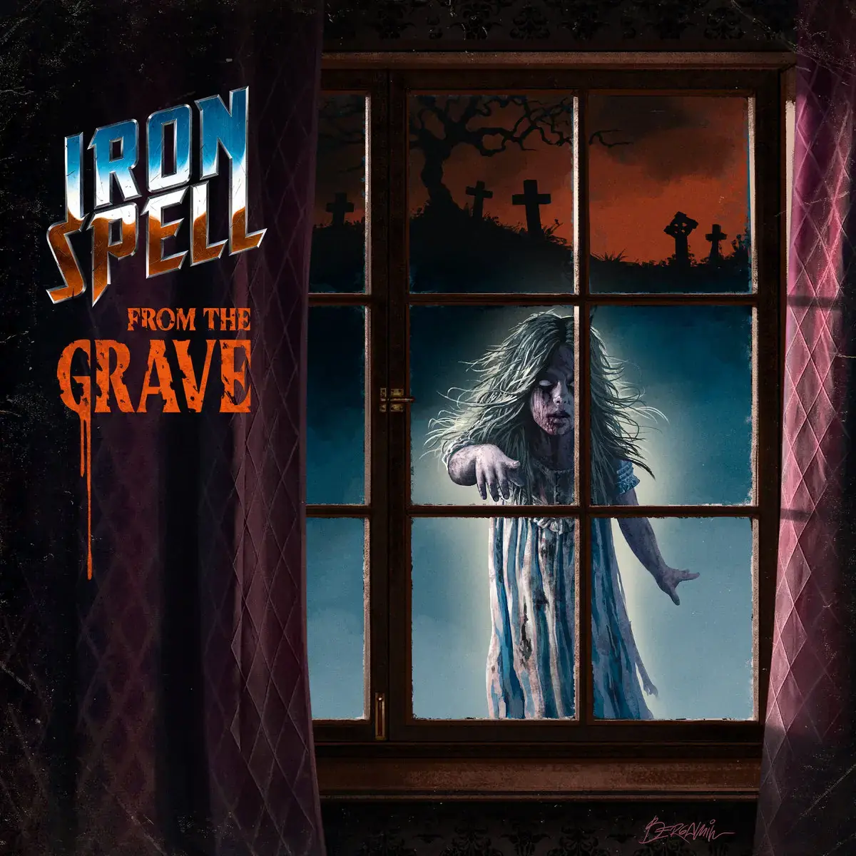 IRON SPELL - From The Grave · BLACK LP · Bild 1 IRON SPELL - From The Grave · BLACK LP (Heavy Metal Vinyl) · Bild 1