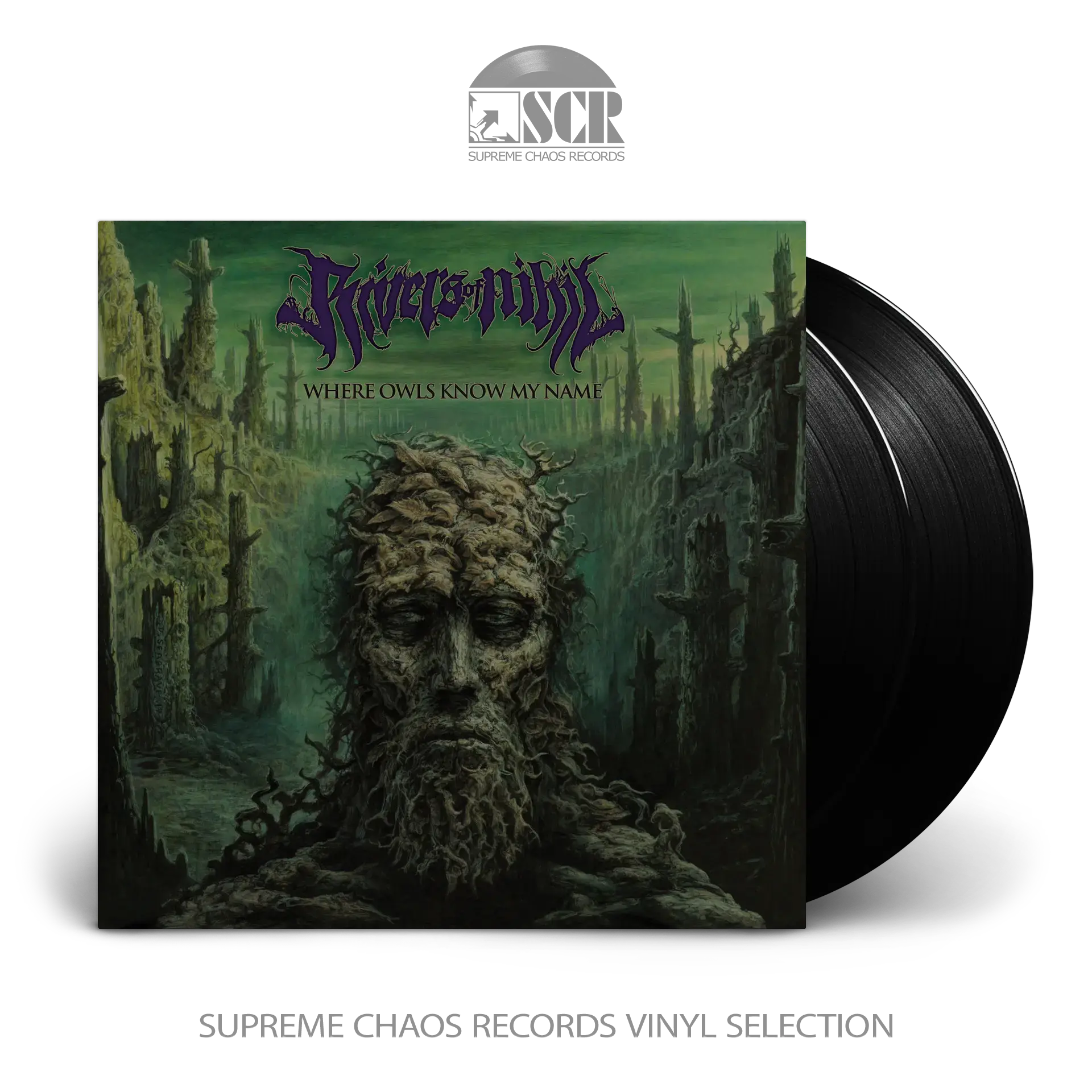 RIVERS OF NIHIL - Where Owls Know My Name · BLACK 2LP (Progressive Metal/Doom Metal/Death Metal Vinyl)