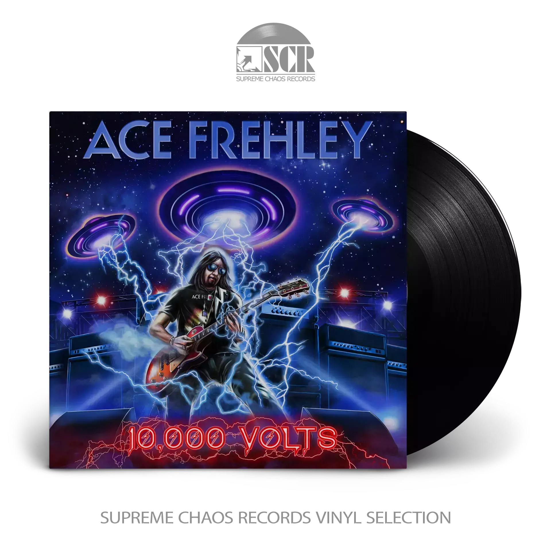 ACE FREHLEY · 10.000 Volts | BLACK LP ACE FREHLEY · 10.000 Volts | BLACK LP (Heavy Metal Vinyl)