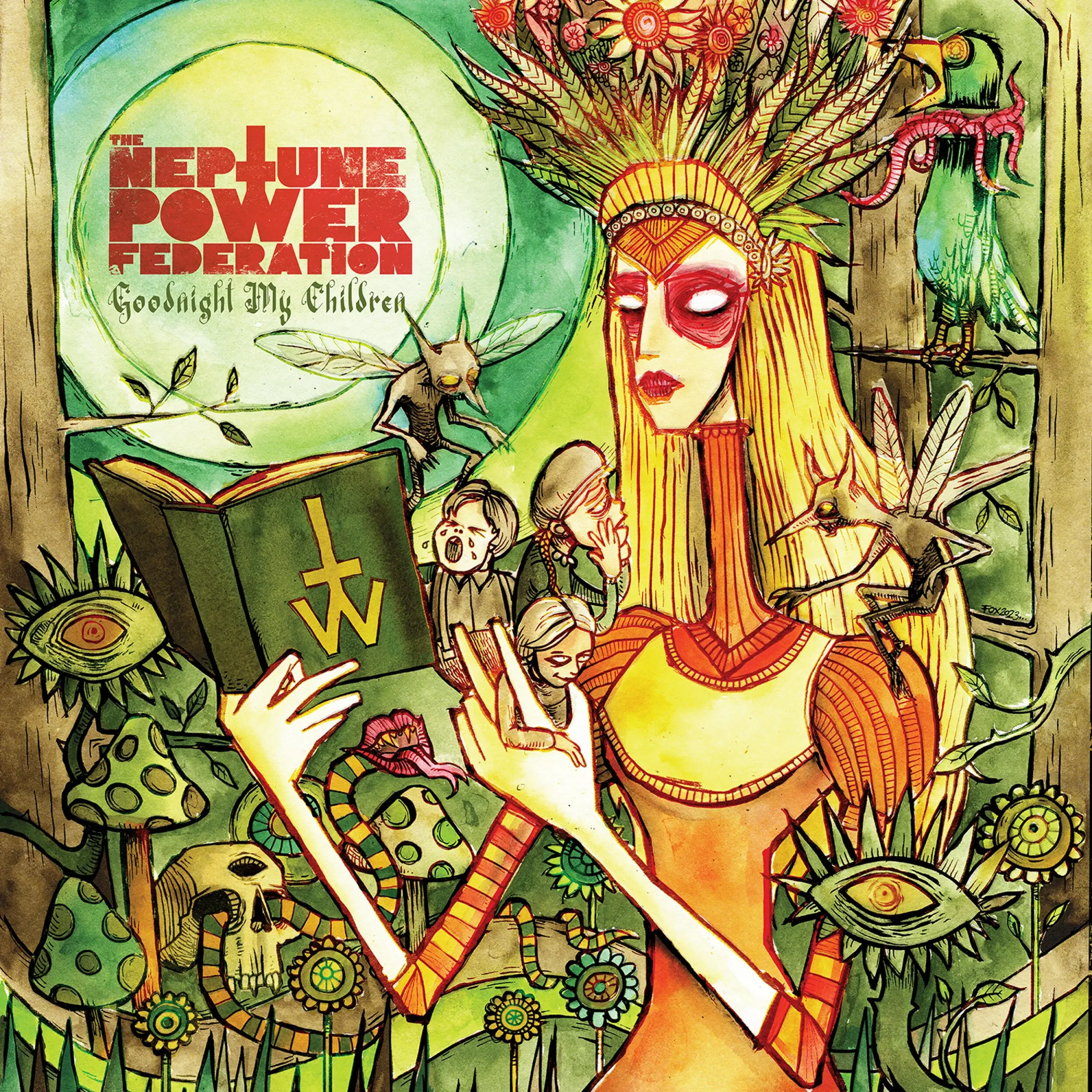 THE NEPTUNE POWER FEDERATION - Goodnight My Children · BLACK LP (Hard Rock Vinyl) · Bild 1