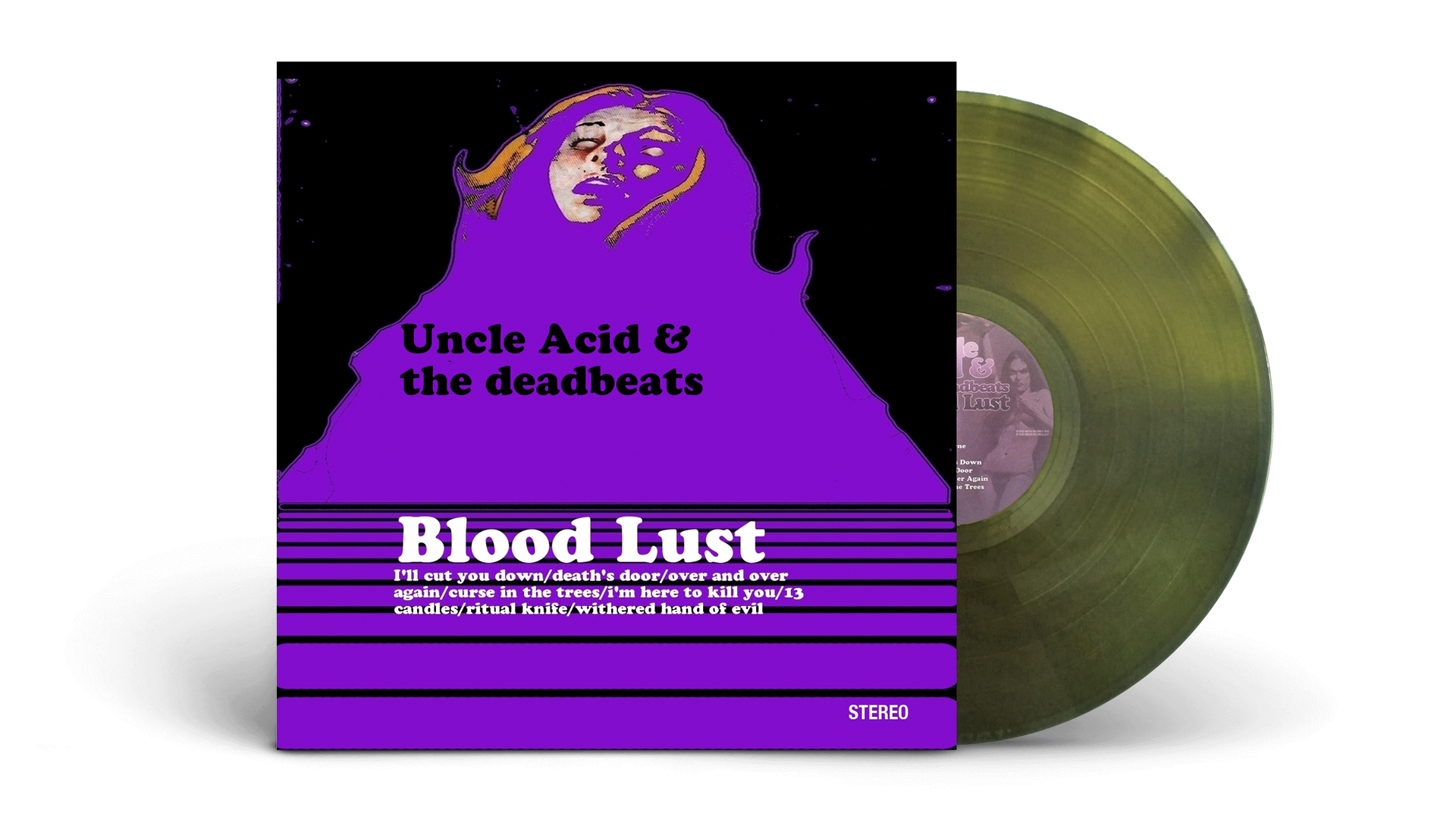 UNCLE ACID & THE DEADBEATS - Blood Lust · SWAMP GREEN LP UNCLE ACID & THE DEADBEATS - Blood Lust · SWAMP GREEN LP (Doom Metal Vinyl)