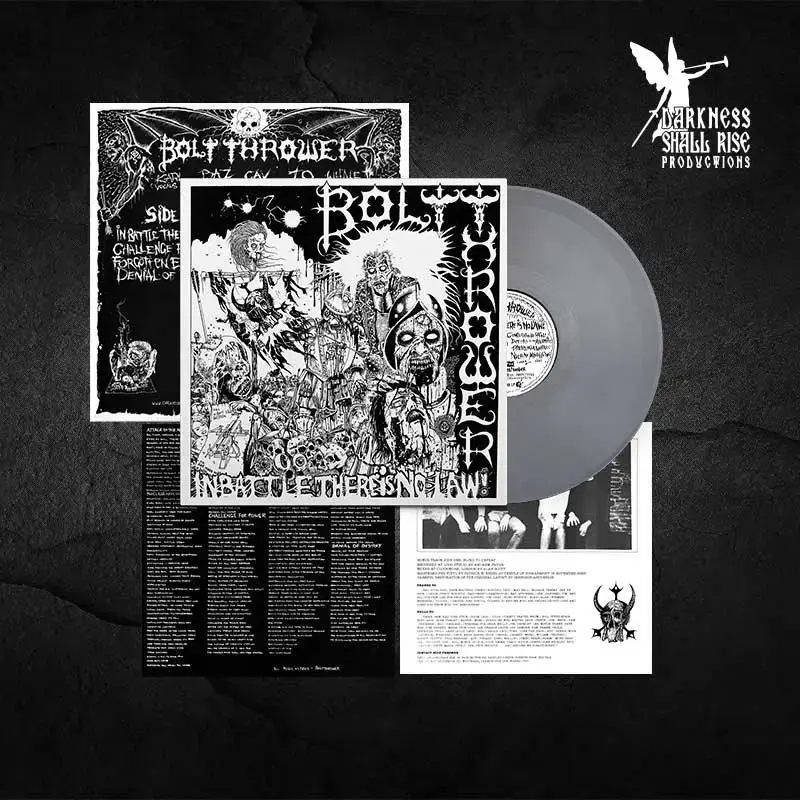 BOLT THROWER - In Battle There Is No Law! (Re-Release) · SILVER LP (Death Metal Vinyl) · Bild 2
